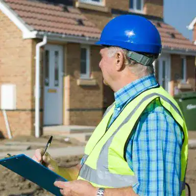What is the minimum distance between 2 houses? 3 image of surveyor at Faulkner Party wall surveyors Clacton-on-Sea : Minimum Distance between two houses Clacton-on-Sea